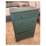 Green dresser