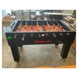 Snap-on fooseball table