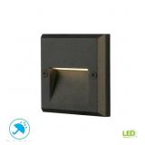 Black Integrated LED Deck Light