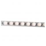 8-Light Chrome Bath or Vanity Light 2 ea