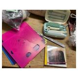Cd, Stencils, nail files, momcozy bottle brush set