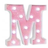 EUFONY Pink Glitter Marquee M Lights