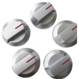 Gas Stove Knobs DG94-04167 (5) Silver