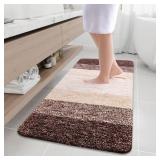 Arotive Microfiber Bath Rug, Shaggy 60x24