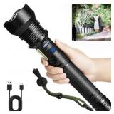 Cinlinso 90,000Lm Rechargeable Flashlight