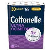 Cottonelle Comfort TP - 30 Mega Rolls