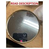 Serving Tray w/ Broken Mirror & Swimsuit Sz M