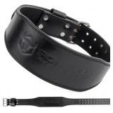 Leather Weight Lifting Belt - 4" Wide