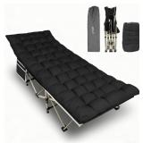 Yellow Jacket Camping Cot, 600Lbs, 28"W