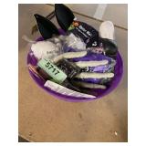 Halloween bowl, small toys & Misc