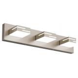 LED Vanity Light, 3-Light, 22", Nickel