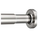 AmazerBath Nickel Shower Curtain Rod 31-75 in
