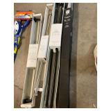 4ct Curtain Rods Various Sizes