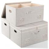 Graciadeco 75-qt Extra Large Storage Bins (3)