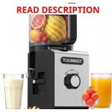 Cold Press Juicer   6.5" Feed Chute
