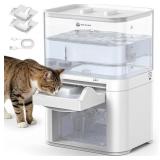Cat Water Fountain: 4L Tank, 4000mAh, Wireless