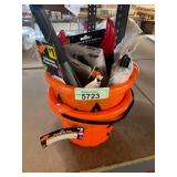 2pk Pumpkin bucket,Devil Kit & Halloween misc