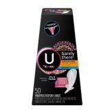 2ct U by Kotex Barely There Liners, Thong, 50ct