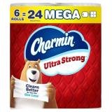 Charmin Ultra Strong Toilet Paper, 6 Rolls small t