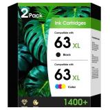 HP 63XL Ink Cartridges Combo Pack Black/Color