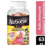2ct Airborne Kids Immune Gummies, 63ct