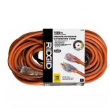 25 ft & 100 ft. 12/3 Heavy Duty Ext. Cord, Lighted
