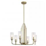 Kimrose 27-in. 6-Light Chandelier