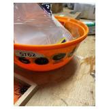 Halloween Bowl w/ Halloween Themed Items