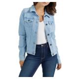 Wrangler Authentics Womens Denim Jacket Sz S