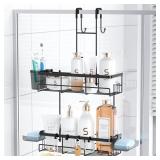 Over the Door Shower Caddy: No Drill Organizer