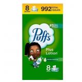 Puffs Plus Lotion Facial Tissues Gentle