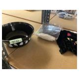 Halloween bowl,big spider web & Candy bag