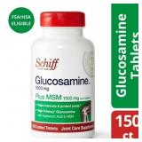 2ct Schiff Glucosamine 1500mg + MSM (150 ct)