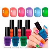 2ct GELLEN Jelly Nail Polish, Sheer Ice, 0.33oz
