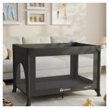 Portable Baby Playard & Playpen, Black