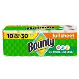 Bounty Full Sheet Towels - 10 Triple Rolls