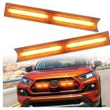 LED Grille Lights for 2019-2025 RAV4 Amber
