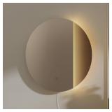 ONEWISH LED Wall Sconce, Dimmable Mirror Lamp