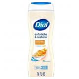 2ct Dial Exfoliating Cocoa Butter Body Wash 16 oz