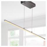 Conley 39.5 in LED Chrome Pendant Light