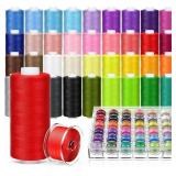 72Pcs Sewing Thread Kit, 36 Colors