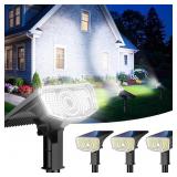 Solar Lights Outdoor IP65 100 LED -4PACK White