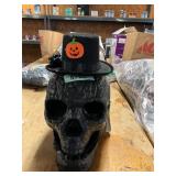 Skeleton Head & Halloween Cap