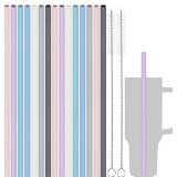 Tomorotec Reusable Straws for Stanley Tumbler