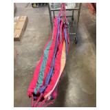 24x38" hammock, boxing gloves, misc