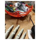 Halloween Basket w/ Halloween Themed Items
