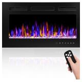 30" Electric Fireplace 750/1500W Recessed