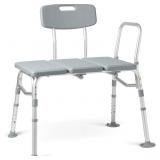 Medline Transfer Bench: Adjustable Shower Seat
