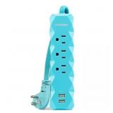3 ft. 3-Outlet 2-USB Surge Protector