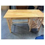 Wooden desk